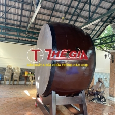 Trống chùa đường kính 2m2